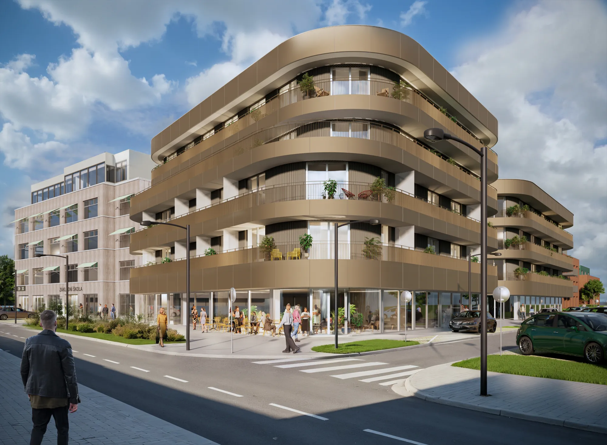 Vizualizace Zahrady Čakovice